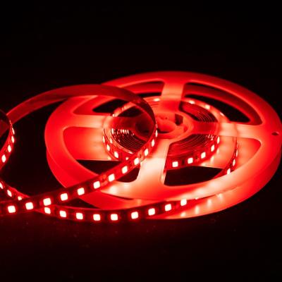 China Theme Park LED Strip Light 2835 SMD Flexible 5M 12V LED Strip Light Red LED Strip Lights for sale