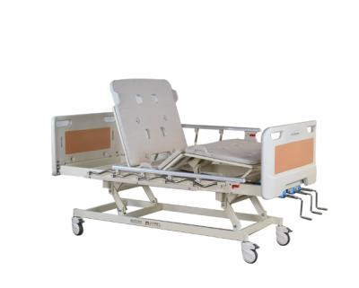 China ICU Room ABS Bed Surface 3 Function Hospital Bed Return and Replacement for sale