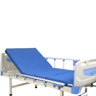 China Manual Hospital Bed Profession Hospital Doctor Bed 2 Function Hospital Bed Stainless Steel for sale