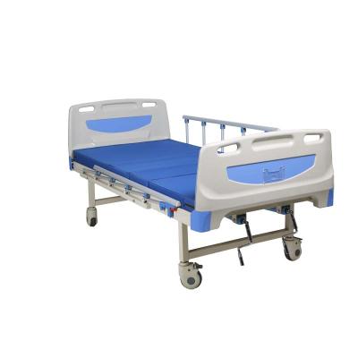 China 2 function manual hospital bed, double manual crank hospital bed, two function manual hospital bed for sale