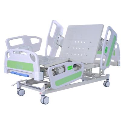 China Electric Medical Hospital Bed China ABS Bed Panel Five Functions Free Used Hospital Bed For Sale Price In Stock for sale