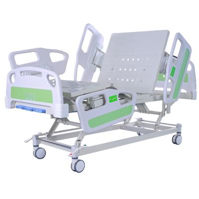 China Hospital bed 3 functions medical equipment 3 functions icu hospital bed electric crank medical hospital bed for sale