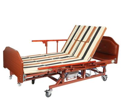 China Full Multifunction Manual Bend Care Bed Flat Hospital Bed Return and Replacement for sale