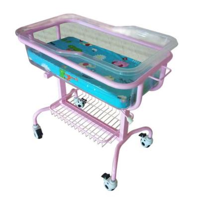 China Good Quality Traditional Baby Hutch Hospital Newborn Baby Crib With Mattress for sale