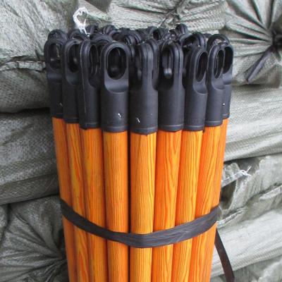 China Directly 2021 Best Selling Coconut Broom Stick Plastic Broom Wooden Handles for sale