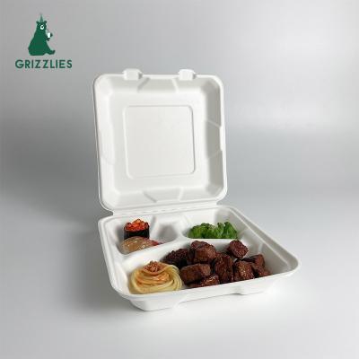 China 3 Compartment Biodegradable Disposable 8