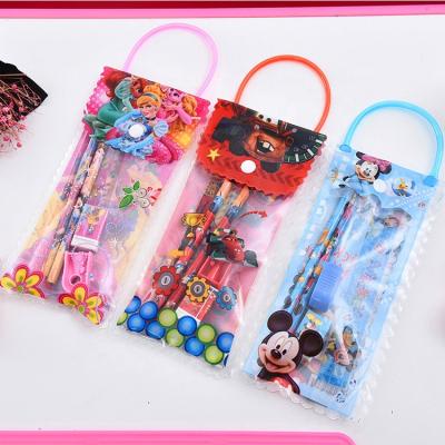 China Wholesale Promotional Gift Lovely Kids Gift Elementary School Stationery Set Professional Gifts For Kids OEM Accept for sale