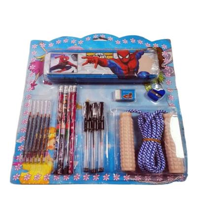 China Factory 2019 Top Customizable Promotional Stationery Sets School Supplies Promotion Gift Kids Stationery Stationery Set for sale