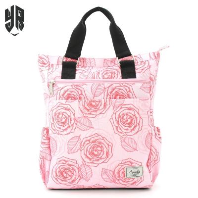 China Reusable Good Quality Lightweight Polyester Girls Diapers Baby Bag Outdoor Backpack for sale