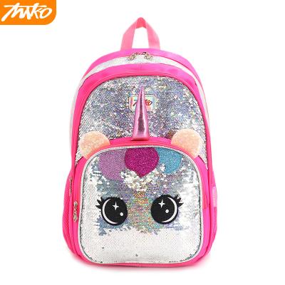 China Waterproof Cute Soft School Bags Kids Backpack Unicorn Backpack School Bags Glossy for sale