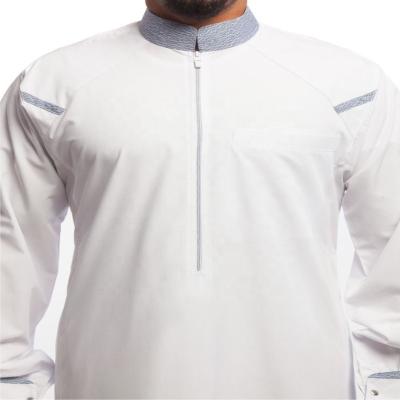 China 100%Spun Polyester New Arrival Mens Islamic Clothing Designs Saudi Arabian Thobes Jubba for sale