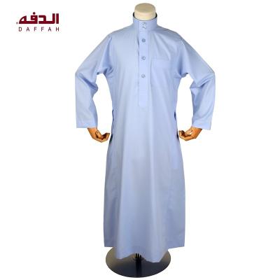 China Original Good Saudi Design Daffah Dress Cotton Kaftan Jubah Abaya Muslim Ethnic Kids Jilbab Khimar Maxi Qamis Boubou Islamic Clothing for sale