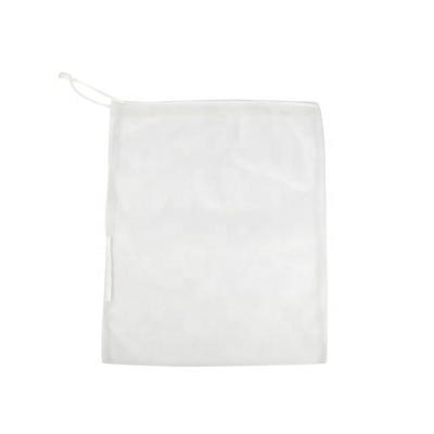 China OEM / ODM Shopping Custom Reusable Mesh Storage Bag Product Bags ECO Drawstring Net for sale