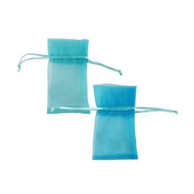 China OEM/ODM Reusable Draw String Gift Bag Custom Recycled Pouches Mesh Organza Small Size Plain Net for sale