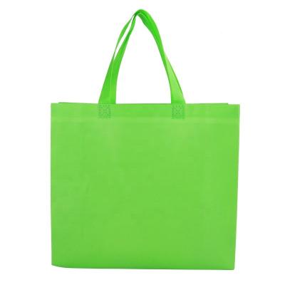 China OEM / ODM Reusable Custom Printed Green Non Woven Promotional Packaging Storage Shopping Gift Bags for sale