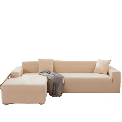 China Wholesale Soft Elastic Stretch 1/2/3/4/5 Seat Sofa Slipcovers For Sofa Cover Case Protector Remova beige for sale