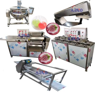 China Electric High Speed ​​Fruit Candy Slicing Machine High Efficiency Lollipop Snack Processing Line Hard Candy Making Machine for sale