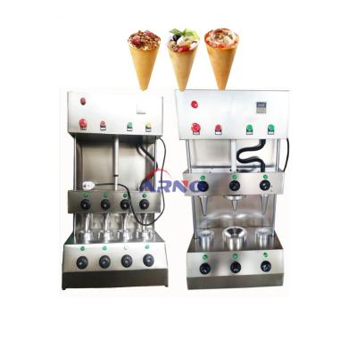 China food & Factory sale hot drink machine factory price full stainless steel pizza cone forming machine for sale