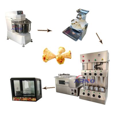 China food & High quality beverage factory umbrella shape pizza cone machine/hot sale pizza cone baking oven/commercial pizza cone forming machine for sale