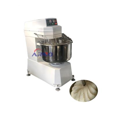 China Energy Saving Fully Automatic Dough Kneading Machine / Fork Kneading Machine / 50 Liters Vacuum Dough Mixer for sale