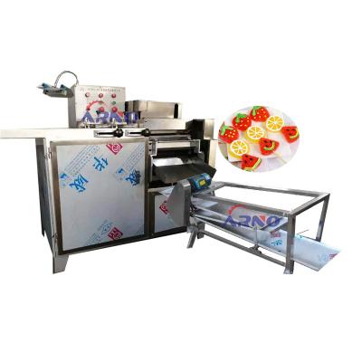 China High Efficiency Hard Lollipop Candy Processing Line Candy Making Machine for sale