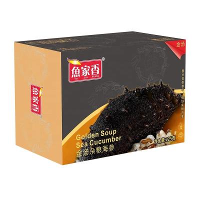 China Sea Cucumber In Gloden Pumpkin Broth , Sea Cucumber In Multi-grain Pumpkin Soup 225g for sale