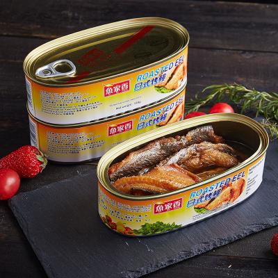 China Bulk Canned Fish Canned Roasted Eel 168g By Seafood Supplier Premium Quality for sale