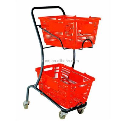 China Four Wheel Used Shopping Carts Easy-Transport Shopping Carts Sale for sale