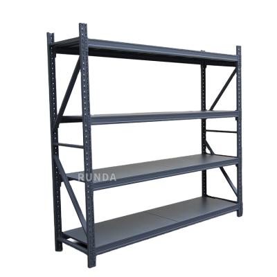 China After Storage RD-33 High Quality Medium Duty Medium Duty Warehouse Storage Shelf Metal Rack Multilevel Phosphating 300KG Racking for sale