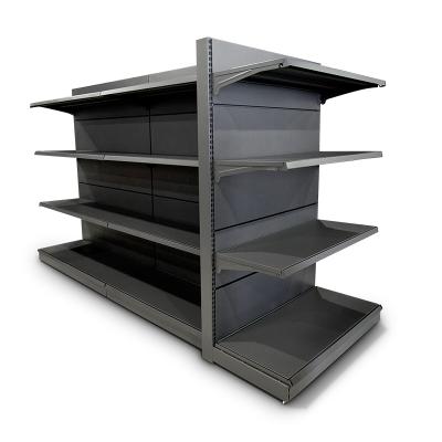 China Super Double Supermarket Shelf Supplier Canton Double Sided Heavy Duty Single Side Shelf for sale