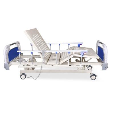 China China 5 Functions Metal Hospital Electric Furniture Nursing Steel Folding Electric Hospital Bed for sale