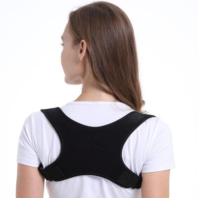 China Comfortable Breathable Elastic Back Shoulder Support Brace Body Shaper Belt Chest Posture Corrector for Men and Women for sale