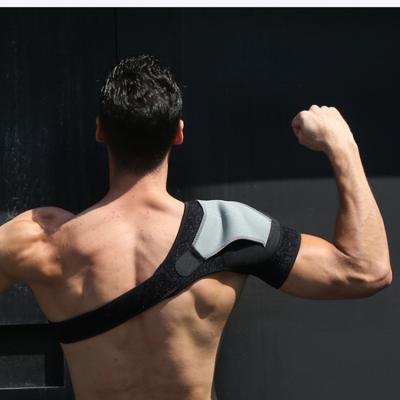 China Comfortable Breathable Elastic Perfect Shoulder Guard Injury Prevention Pressurized Sports Men Professional Protective Women Shoulder Posture Brace for sale