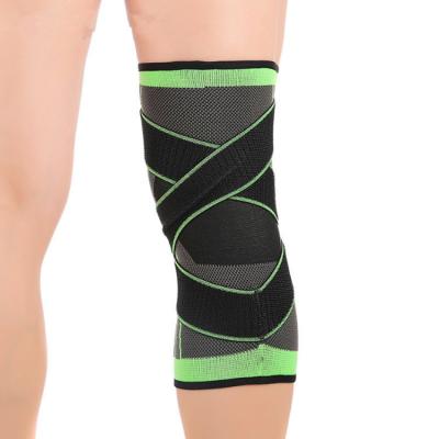 China Breathable Comfortable Protect Free Sample Knee Straps Support Knee Wrap Brace For Pain Relief Knee Brace With Compression Sleeve for sale