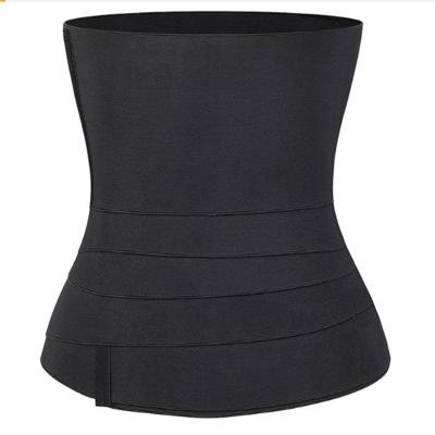 China Elastic Trainer Support Belt Waist Corset Slimming Body Shaper Plus Size Shapeware Adjustable Invisible Bandage For Women for sale