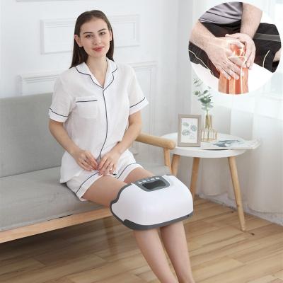 China Portable Handheld Vibration Radio Heating Pain Relief Electric Physiotherapy Knee Massager for sale