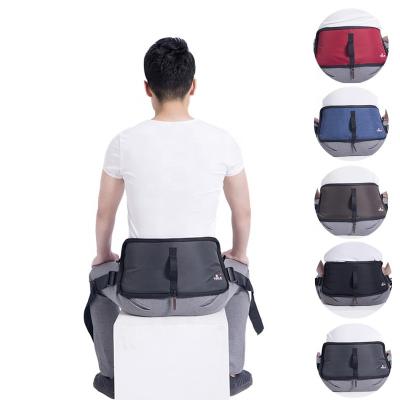 China OEM Service Sitting Position Corrector Portable Soft Adjustable Office Lumbar Support Lower Brace for sale