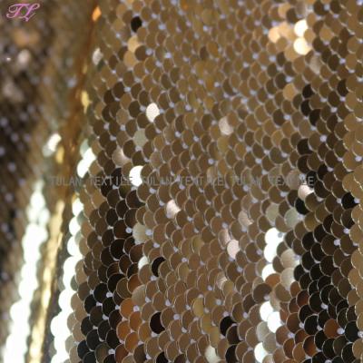 China Wedding Party Event Decoration Flashy Mermaid Sequin Backdrop Reversible Sequin Drape Sequin Curtain For Wedding Decoration for sale