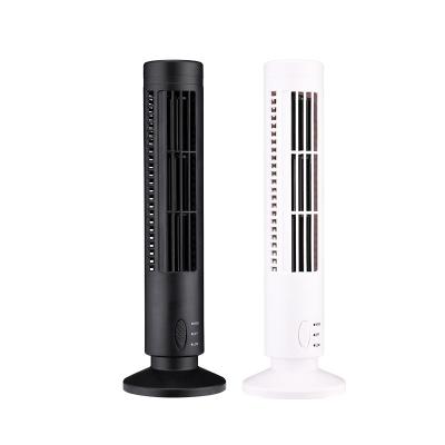 China Mini usb fan 2022 desk 5v Tower cooling usb rechargeable fan air conditioning humidifier portable air cooling fan for sale