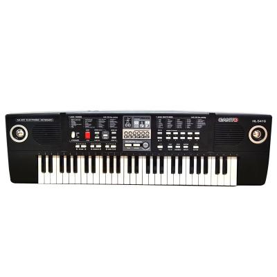 China Environmentally Friendly Piano Keyboard Bandstand Simulation 54 Keys Electronic Organ With Microphone for sale