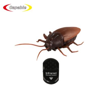 China With cool simulation light giant remote control rc toy infrared cockroach toy for sale