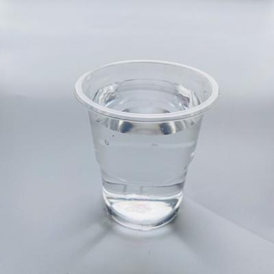 China Factory direct sale PLA plastic 20oz 16oz 12oz 9oz clear disposable plastic cup with dome lid for sale