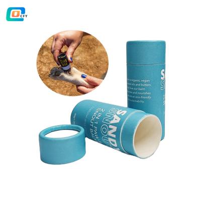 China CFY Biodegradable Factory Direct Customized High Quality Pet Cat And Dog Body Care Pump Paper Tube Packaging Origin for sale