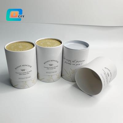 China Cone Herbal Bulk Plant Paper Rolling Container Canister Coffee Food Grade Tea Powder Customized Biodegradable Loose Packaging for sale