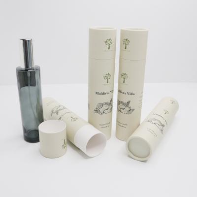 China Wholesale Custom Recyclable White Logo Cosmetic Gift Skin Care Paper Tube Packaging Box Customized Art Premium Luxury Cardboard Paper for sale