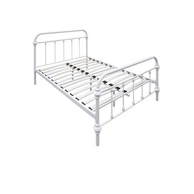 China Luxury Furniture Queen Size Furniture Bed Metal Double Bed Frame Iron Durable Custom Single Bed Frame for sale