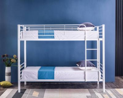 China metal bed morden cheap bunk bed for home dormitory on sale for sale