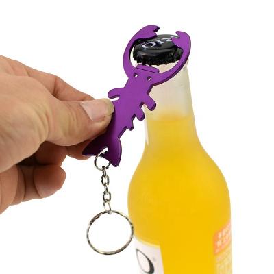 China Sustainable Promotion Key Ring Beer Bottle Opener , Customized Key OEM Bottle Opener Chain for sale