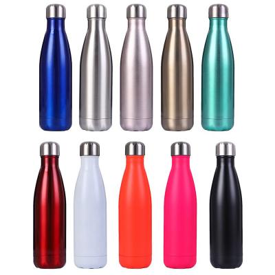 China Sustainable 17oz Vacuum Flasks Cola Train Fitness Sports Thermo Bottle Stainless Steel Water Bottle With Custom Logo for sale