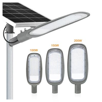 China ROAD KCD Parking Area Garden Aluminum Outdoor IP66 Landscape 100w 200w 300w 600w Integrated Guangdong Solar Powered Street Light for sale